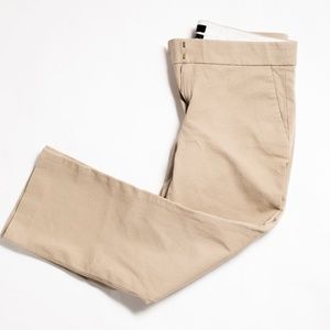 J.crew CAMPBELL CAPRI SZ P4-LEFT CUFF SEAM UNDONE